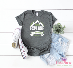 Explore the Outdoors – LessStressCrafts