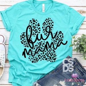 Fur Mama (Leopard Paw Print)