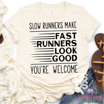 Slow Runners Make Fast Runners Look Good