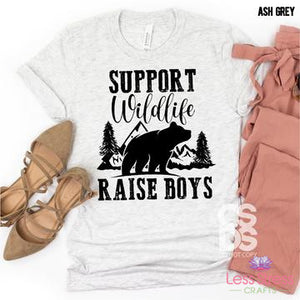 Support Wildlife. Raise Boys.